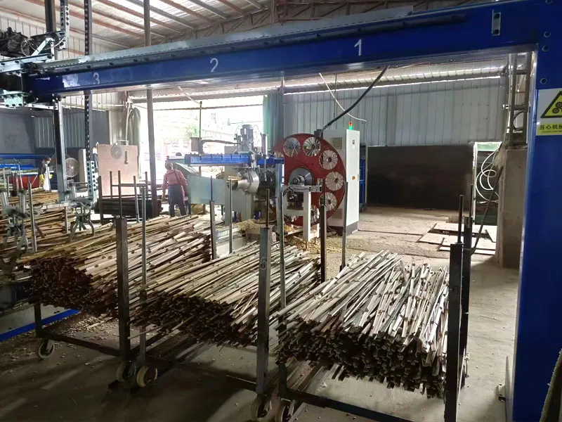 Automatic Bamboo Splitting and Sorting Machine User Case
