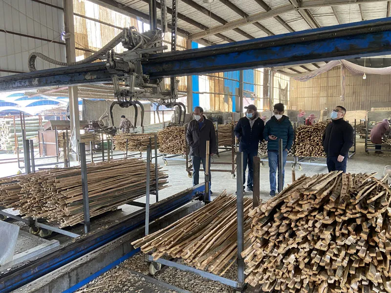 Automatic Bamboo Splitting and Sorting Machine User Case