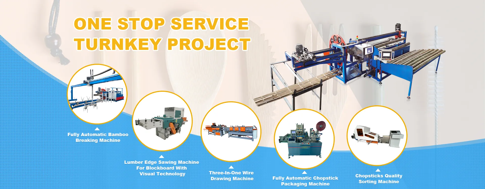 Fully Automatic Bamboo Breaking Machine